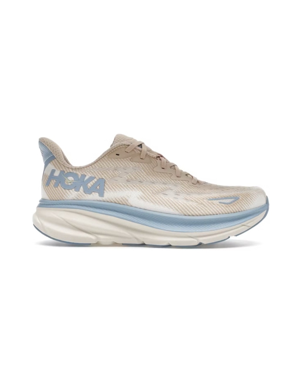 Hoka Clifton 9 Women’s Running Snickers in Oak/Alabaster ~ Excellent